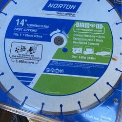 14” Segmented Rim Diamond Blade