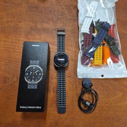Samsung Galaxy Watch Ultra 47mm GPS LTE With Extras