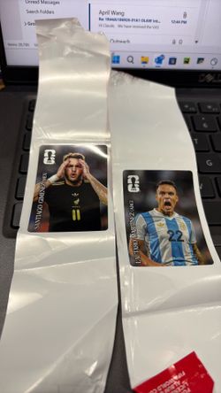 Free Panini stickers
