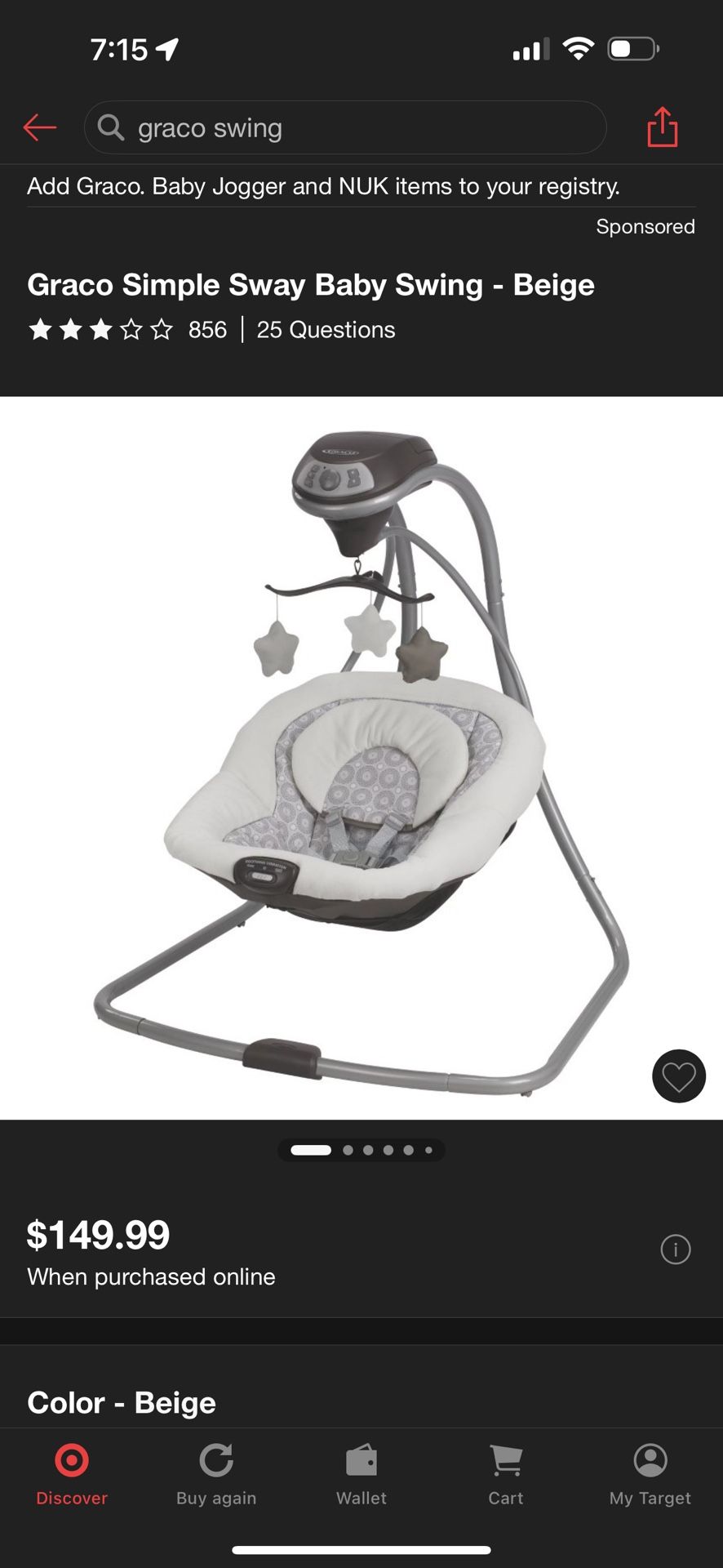 Graco Baby Swing