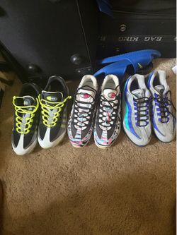 Nike air max 95 and adidas nmd, all sz 11