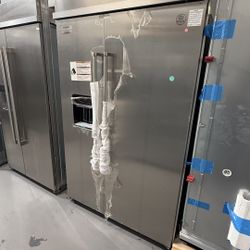 🔥 KitchenAid 48” Built-In Side-by-Side Refrigerator – Stainless Steel – NEW 🔥