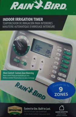 Rain Bird Sprinkler/Irrigation System Timer/Controller, 9-Zone/Station
