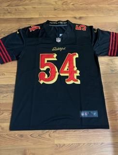 Brand new never worn Black Rivalries Fred Warner Jersey