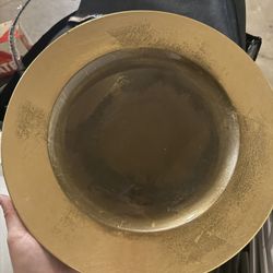 100+ Gold Plate Chargers 