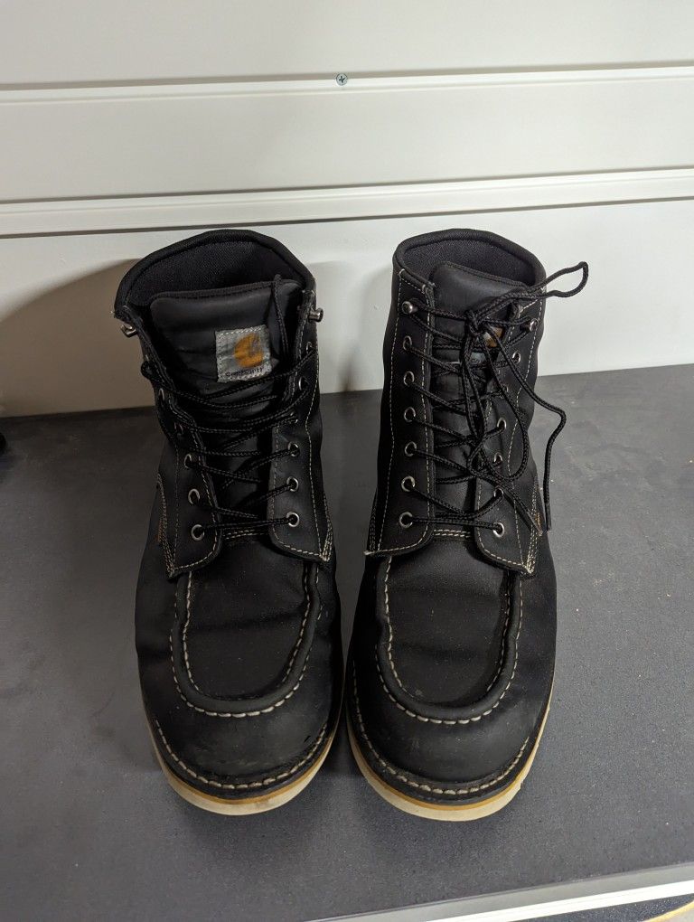 Carhartt Moc Toe Boots. Men's Size 14