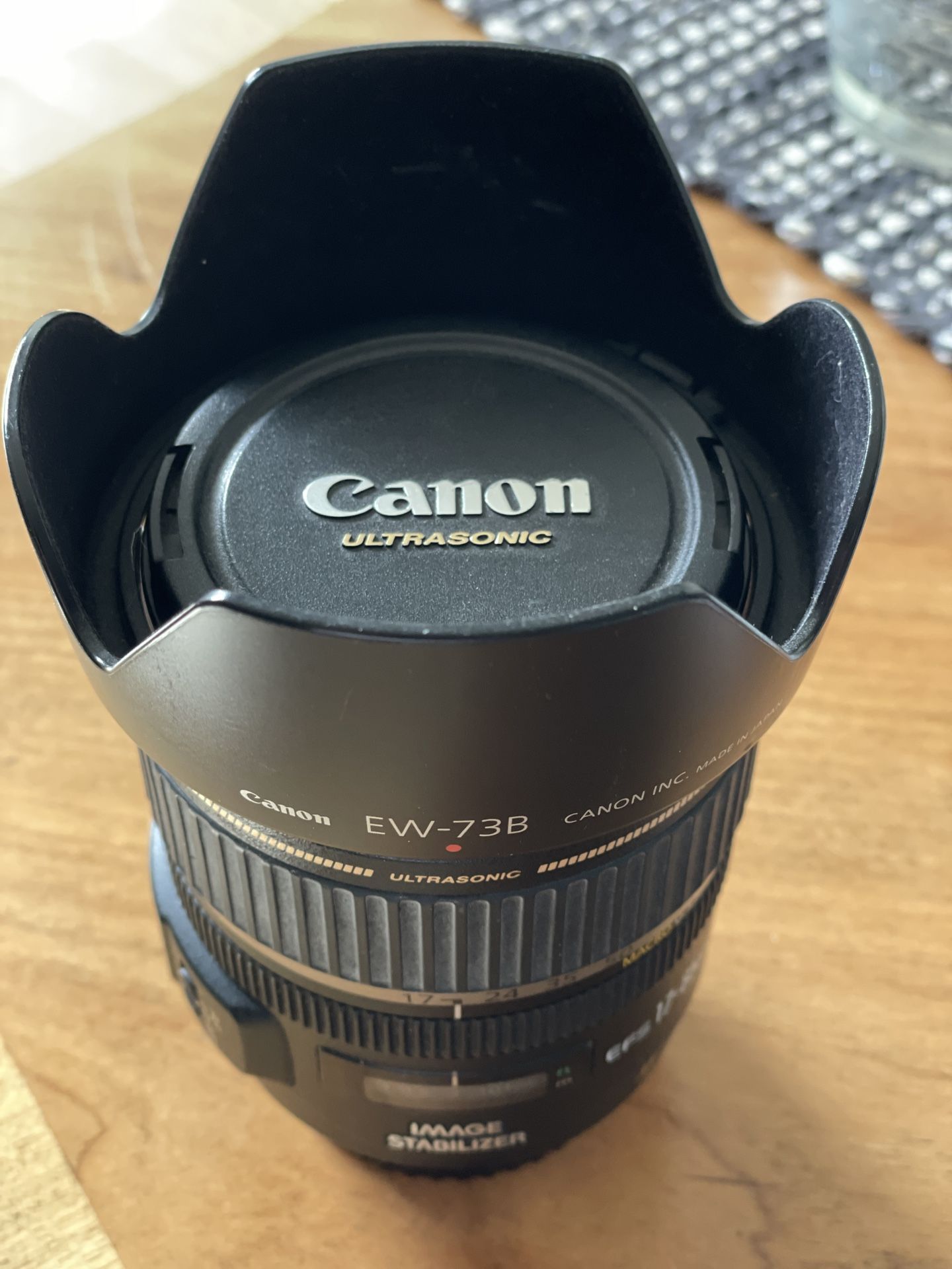 Canon 17 85mm EFS 