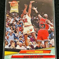 (RC) Harold Miner vs Michael Jordan 1992-93 Ultra Fleer