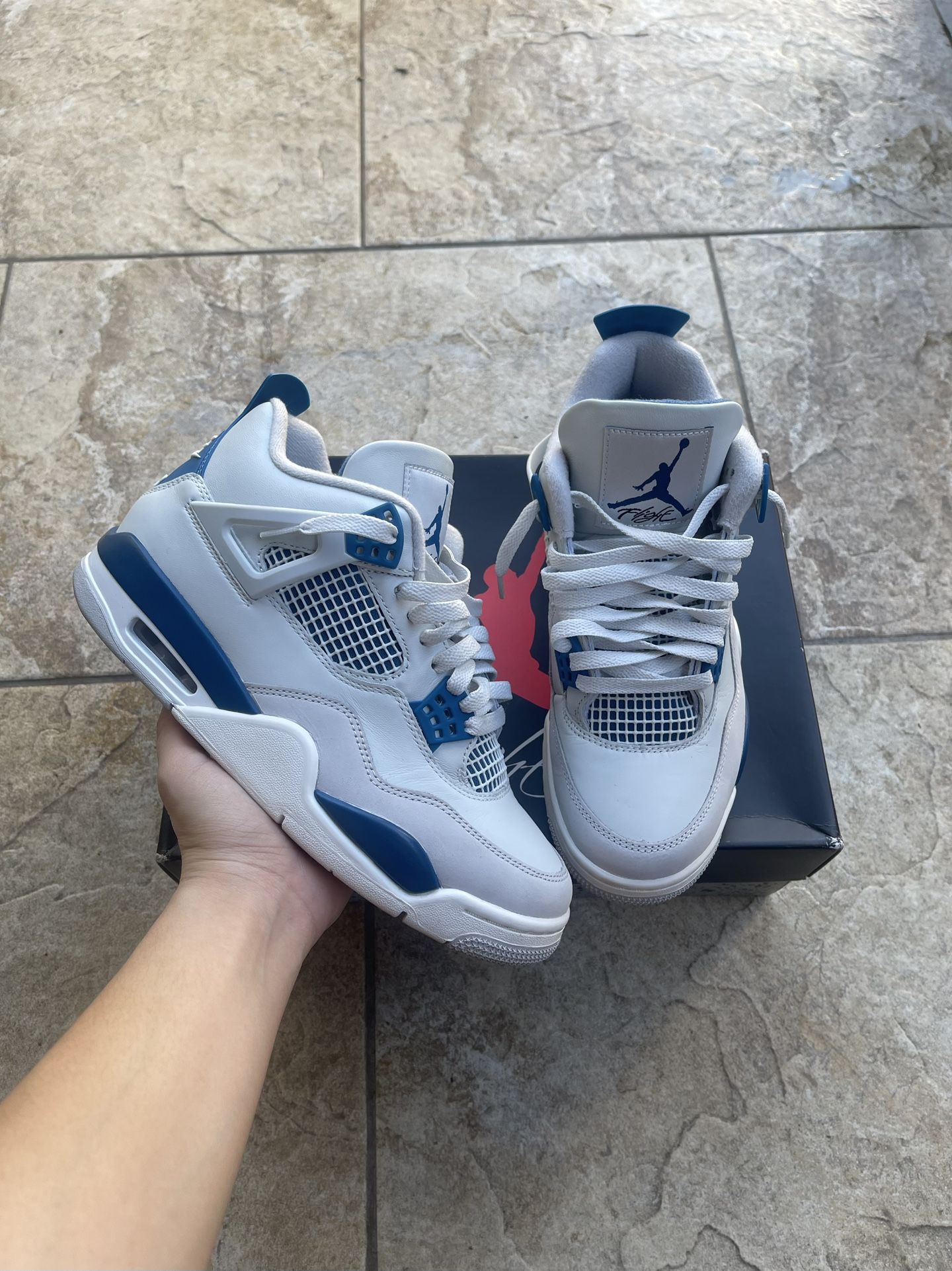 Jordan 4 Military Blue 