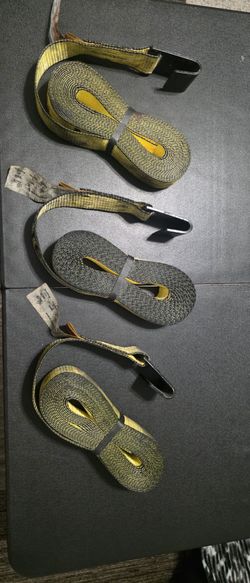 Heavy Duty Flatbed Straps (10,000 Ibs)