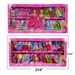 Fashion Doll Set (double-sided)