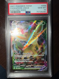 Leafeon VMAX Full Art PSA 10 Gem Mint
