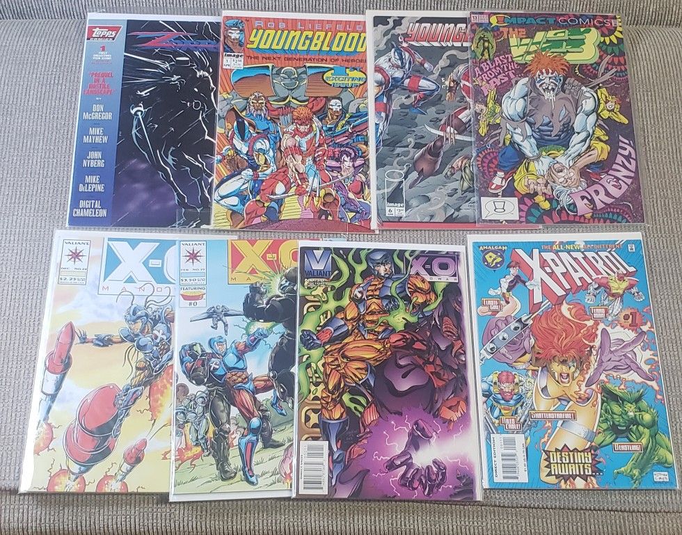 8 Comic Books