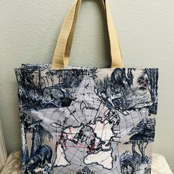 Christian Dior Around The World 2024 Straw Tote Bag