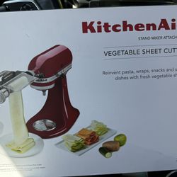 KitchenAid Vegetable Sheet Cutter Attachment New