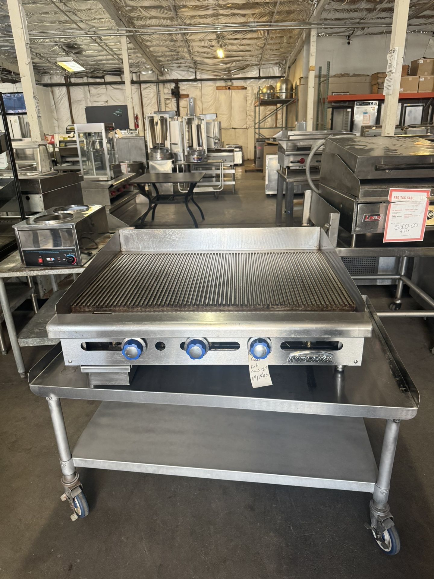 Grooved Griddle IMPERIAL IGG 36