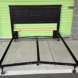 Full Or Queen Size Headboard With Metal Frame