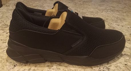 100% AUTHENTIC Men's Skechers Equalizer 5.0 Relaxed Fit MEMORY FOAM Slip-On Walkers Shoes size 9 BRAND NEW $15