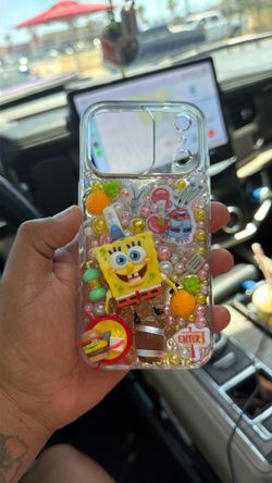 iPhone 17 custom SpongeBob case