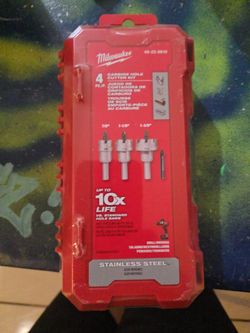 Milwaukee Carbide Hole Cutter kit