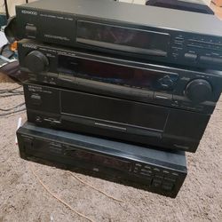 Vintage Kenwood Stack Stereo .