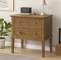 Solid Wood Nightstand