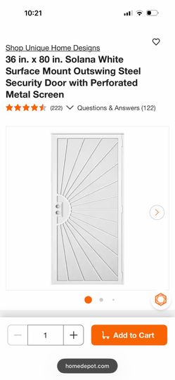 Security door Brand New $299
