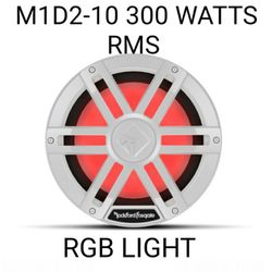 M1D2-10 DVC 2Ω Color Optix™ Marine Subwoofer
300 WATTS RMS 
