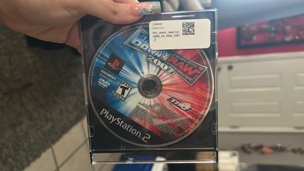 WWE SmackDown vs. Raw 2007 PS2 Disc