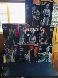 Ichiban Kuji Masterlise Bleach figures