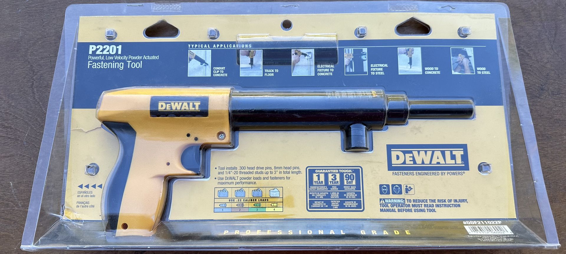 DEWALT Single Shot Powder Actuated Trigger Tool
