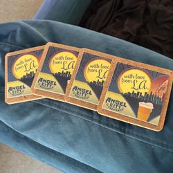 Angel City Brewery Coaster Set