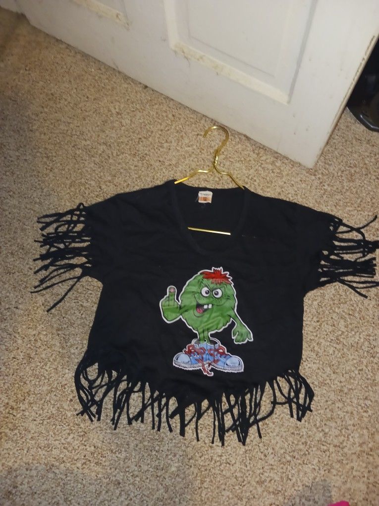 80's Fringe Belly T-shirt