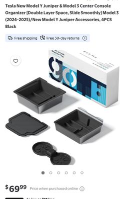 Tesla Center Console Organizers