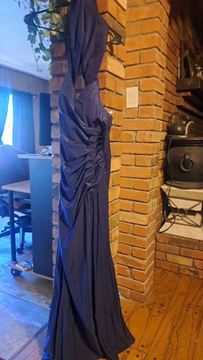 Royal Blue Formal Dress -Used Size 14