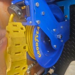 Goodyear 50 Ft Retractable Extension Cord 