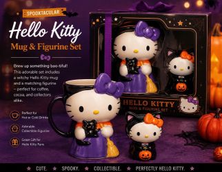 Halloween Witch Hello Kitty set
