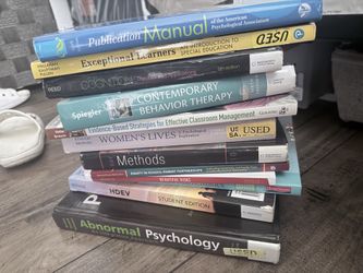 College textbooks