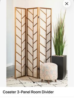 Coaster 3-Panel Room Divider