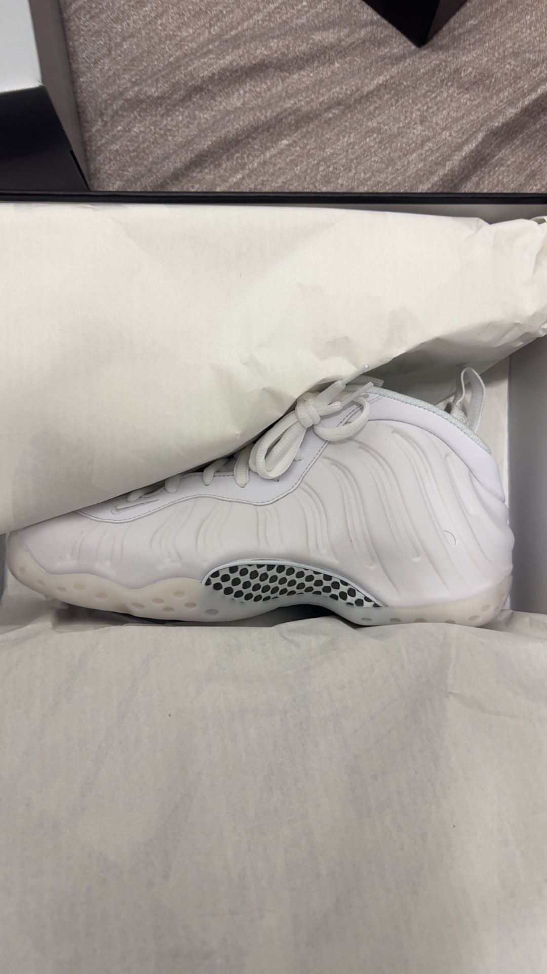 Air Foamposites Triple White