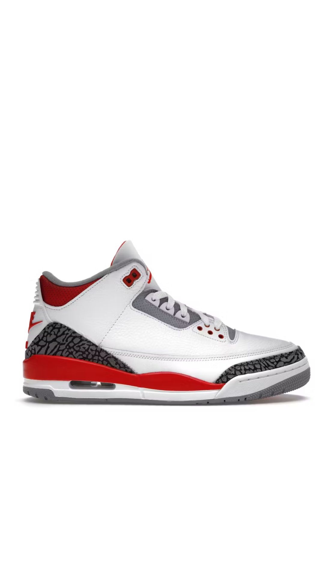 Jordan 3 Fire Red Size 9