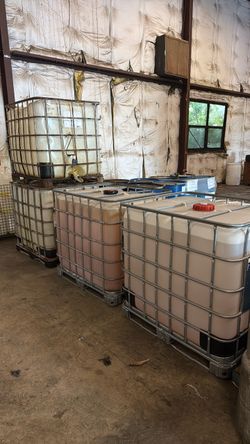 Used glycol 2 with totes