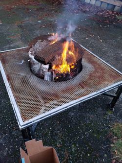 Rusty Fire Pit