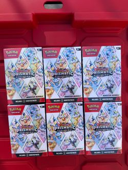 Prismatic evolution booster bundle