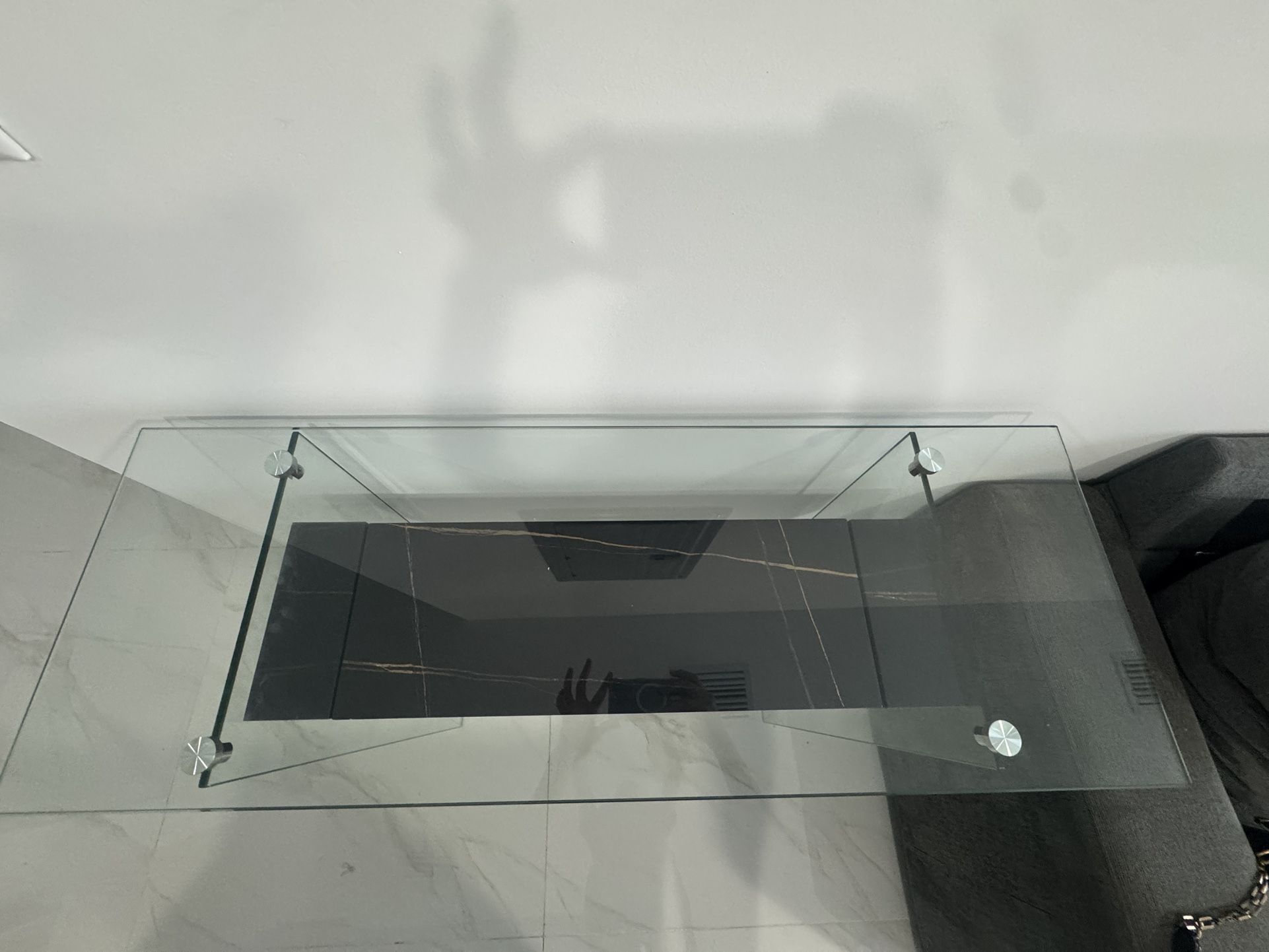 Modern Glass Console Table – Minimalist Design