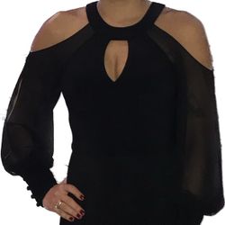 Long Mermaid Black Dress