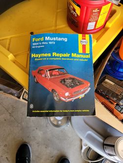 Hayes Repair Manual 1(contact info removed) 1966 Ford Mustang