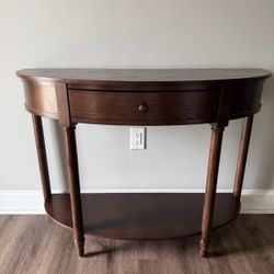 Wood Entry Table 