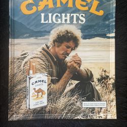 Vintage Camel Cigarettes sign