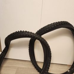 Pair of Mountain Bike Tires – 26 Inches